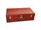 Red Leather Suitcase from Hermes, Image 1