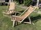 Vintage Bamboo Foldable Easy Deck Chair or Garden Lounge Chairs, 1970s, Set of 2 4