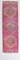 Alfombra de pasillo vintage rosa de lana, Imagen 3