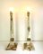 Onyx and Brass Table Lamps in the style of Empire, 1970s, Set of 2 9