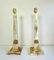 Onyx and Brass Table Lamps in the style of Empire, 1970s, Set of 2 2