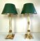 Onyx and Brass Table Lamps in the style of Empire, 1970s, Set of 2 11