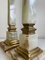 Onyx and Brass Table Lamps in the style of Empire, 1970s, Set of 2 13