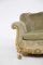Vintage Italian Gilded Woold and Velvet Sofa, Image 5