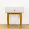 French Nightstand in Beech, 1960s, Image 1