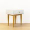 French Nightstand in Beech, 1960s, Image 3