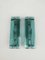 Mid-Century Glass Sconces in the Style of Fontana Arte, Italy, 1960, Set of 2 1