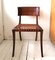 Walnut & Leather Bexleyheath Edition Klismos Chair by T H Robsjohn Gibbings for John Widdicomb, USA, 1980s or 1990s 1