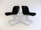 Chrome Cantilever Chairs by Gastone Rinaldi for Rima, Set of 4 3