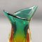 Sommerso Murano Glass Vase by Flavio Poli for Seguso, 1950s, Image 11
