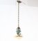 Art Nouveau Brass Pendant Lamp, 1900s 9