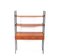 Mid-Century Modern Teak Free Standing Shelving Unit with Writing Table, 1960s, Set of 5, Image 5