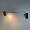 Applique Murale 39 Rouge par Willem Hagoort pour Hagoort Lamps, 1960s 4