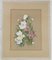 Paintings with Flowers, 1913, Oil on Board, Framed, Set of 2 10