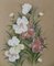 Gemälde mit Blumen, 1913, Öl auf Karton, Gerahmt, 2er Set 6