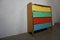 Beautiful Fifties Shoe Cabinet With Colorful Flaps, Image 2