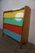 Beautiful Fifties Shoe Cabinet With Colorful Flaps, Image 8