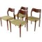 Model 71 Dining Chairs by Niels O Möller, Set of 4 4