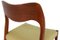 Model 71 Dining Chairs by Niels O Möller, Set of 4 10