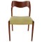 Model 71 Dining Chairs by Niels O Möller, Set of 4, Image 7