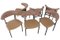 Chaises Alpha par Rudolf Wolf, Set de 6 6