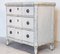 Swedish Gustavian Painted Grey Chests of Drawers, Set of 2 2