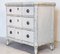Swedish Gustavian Painted Grey Chests of Drawers, Set of 2, Image 2