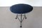 Bar Stools in Iron and Blue Velvet, 1960s, Set of 2 7
