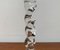 Vintage Glass Twisted Candle Stick Holder, 1970s, Image 18