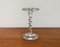 Vintage Glass Twisted Candle Stick Holder, 1970s 1