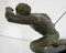 Escultura Le Guetteur au Javelot Art Déco de bronce de A. Ouline, Imagen 17