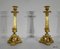 Early 19th Century Bronze Candleholders, Set of 2 4