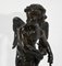 Scultura Cupidon in bronzo nello stile di LS Boizot, XIX secolo, Immagine 5