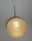 Mid-Century Modern Hanging Lamp in Bubble Glass, Image 3