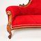 Antikes französisches Drei-Sitzer Sofa aus geschnitzter Eiche, 1900er 6