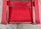 Wassily Armchair in Red Canvas by Marcel Breuer for Knoll International 16