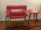 Wassily Armchair in Red Canvas by Marcel Breuer for Knoll International 11