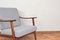 Mid-Century Danish Teak Arm Chairs by Arne Hovmand-Olsen for Mogens Kold, 1960s, Set of 2 17