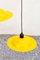 Yellow Enamel Lampiatta Pendant Lamps by Jonathan De Pas & Donato Durbino from Stilnovo, 1960s, Set of 2 11