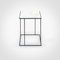 Carrara Marble Frame Side Table by Nicola Di Froscia for DFdesignlab, Image 1