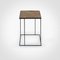 Forest Brown Frame Side Table by Nicola Di Froscia for DFdesignlab, Image 1