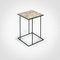 Fossil Travertine Frame Side Table by Nicola Di Froscia for DFdesignlab 5