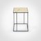 Roman Travertine Frame Side Table by Nicola Di Froscia for DFdesignlab, Image 1