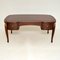 Antique French Leather Top Desk, Image 1