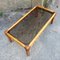 Rectangular Coffee Table in Rattan and Smoked Glass 4