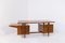 Schreibtisch aus Holz & Messing von Melchiorre Bega, 1950er 2