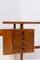 Schreibtisch aus Holz & Messing von Melchiorre Bega, 1950er 5