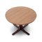 Round Wooden Dining Table by Giovanni Ausenda for Stilwood, 1960s 4