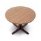 Round Wooden Dining Table by Giovanni Ausenda for Stilwood, 1960s, Image 4