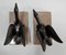Patinated Metal and Marble Swan Bookends, 1930s-1940s, Set of 2, Image 17